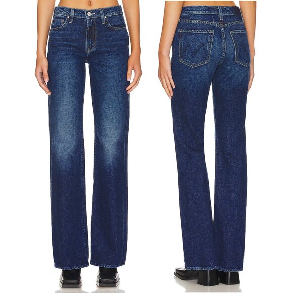 MOTHER The Bookie Heel Jeans Size 25 NWT
